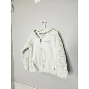COLUMBIA Cream Fleece Jacket
